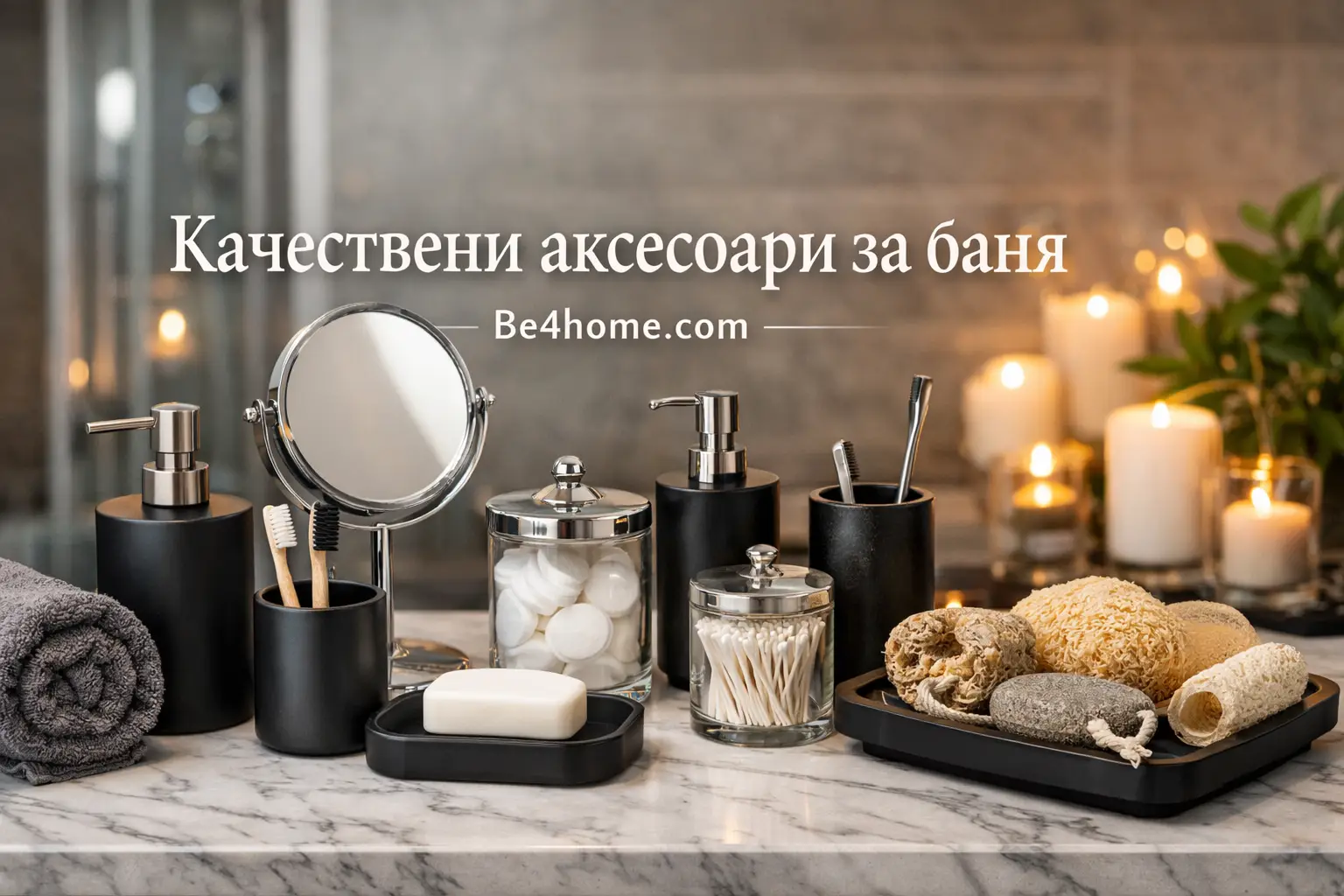 Качествени аксесоари за баня | be4home.com