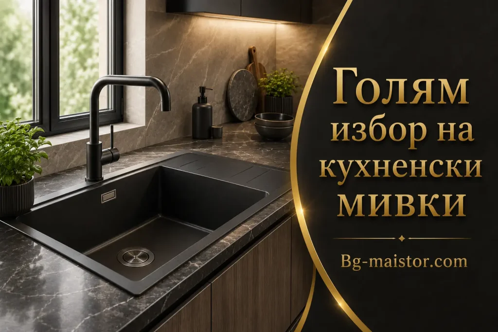 Голям избор на кухненски мивки | Bg-maistor.com