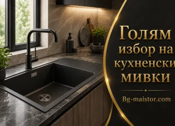 Голям избор на кухненски мивки | Bg-maistor.com